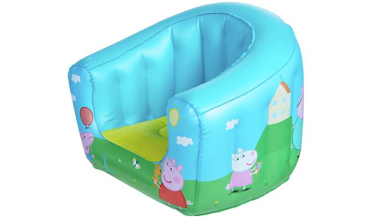 peppa pig flocked chair