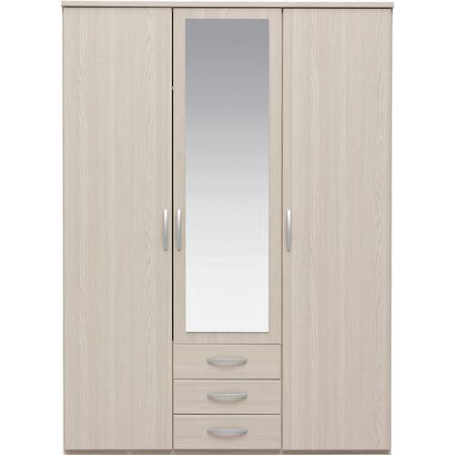 Buy Argos Home New Hallingford 3dr 3drw Mirror Wardrobe L