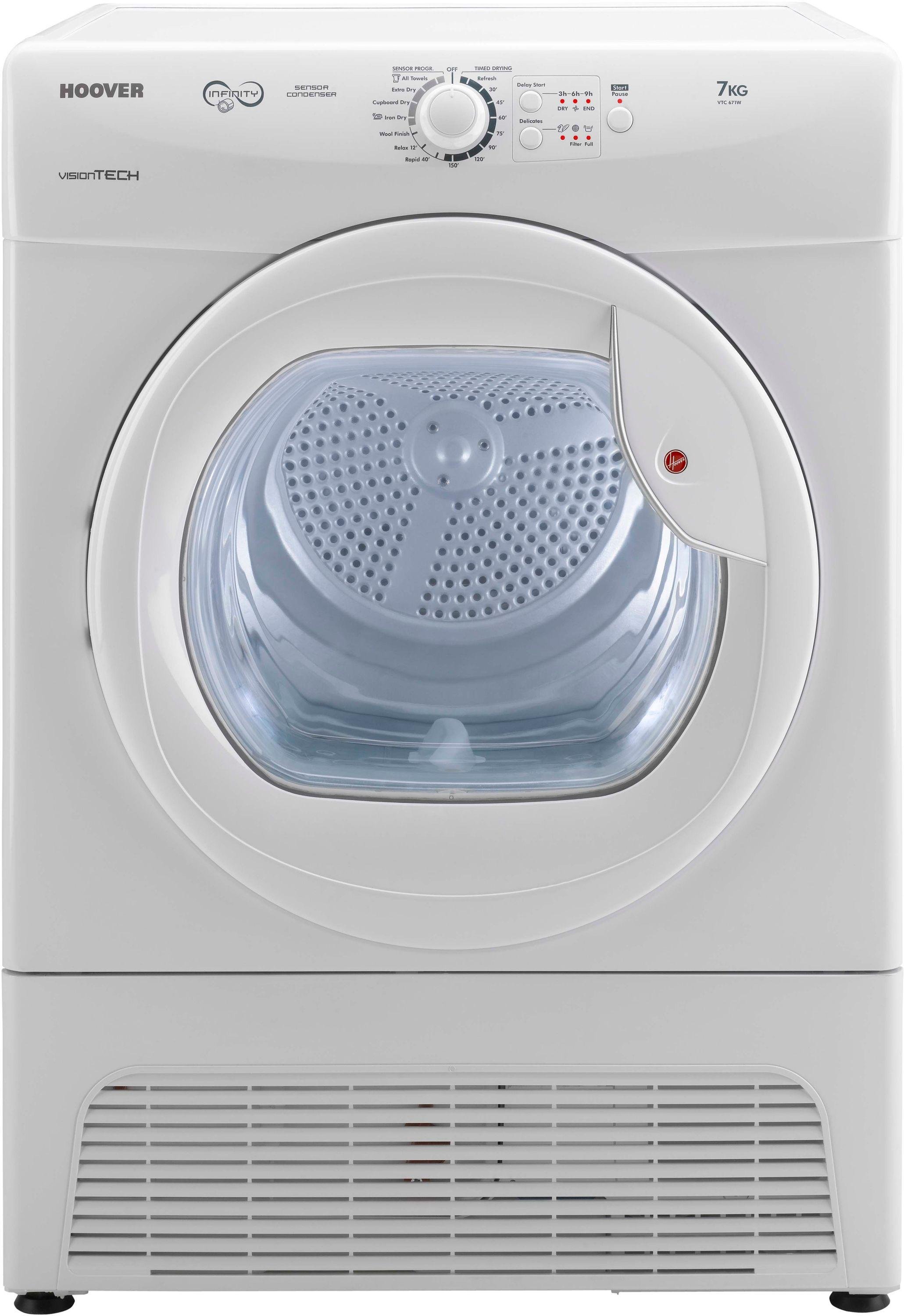 Hoover VTC671W Condenser Tumble Dryer Review