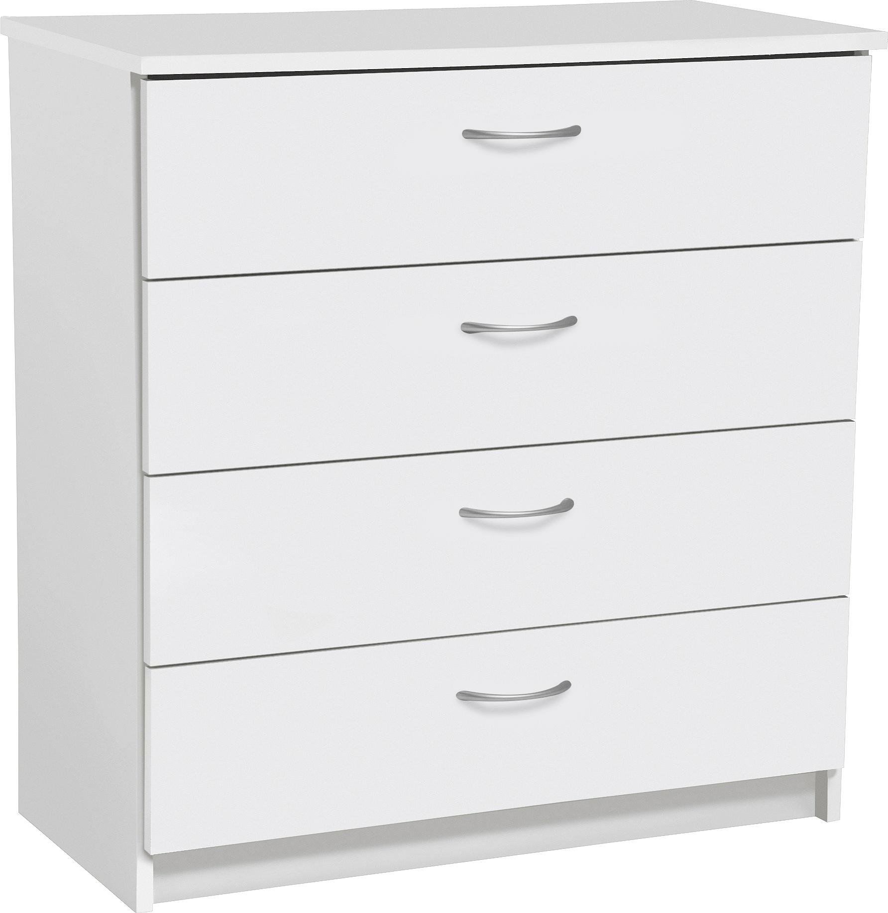 Argos Home Cheval 4 Drawer Chest - White