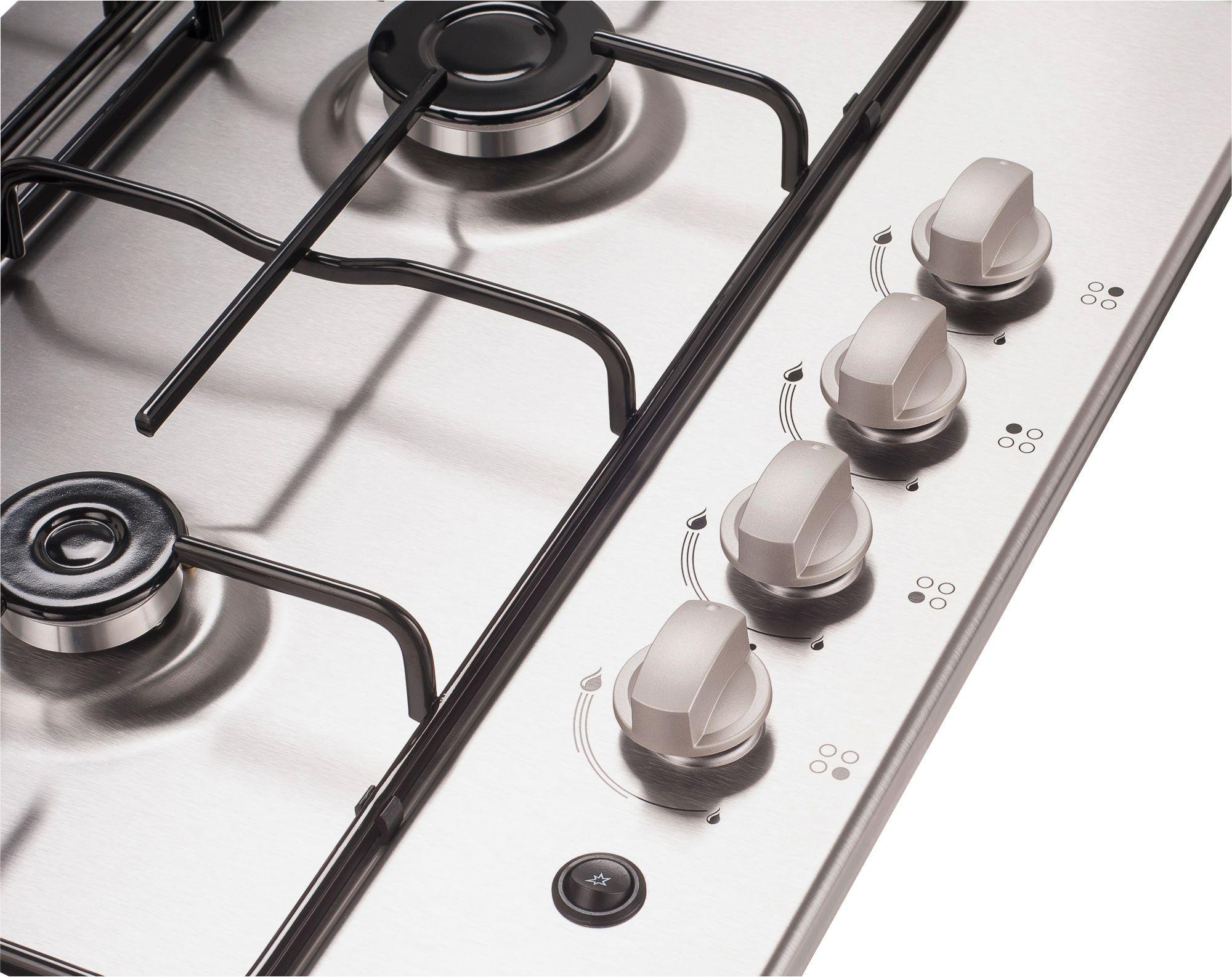 Bush AG60GNSS Gas Hob Stainless Steel Reviews