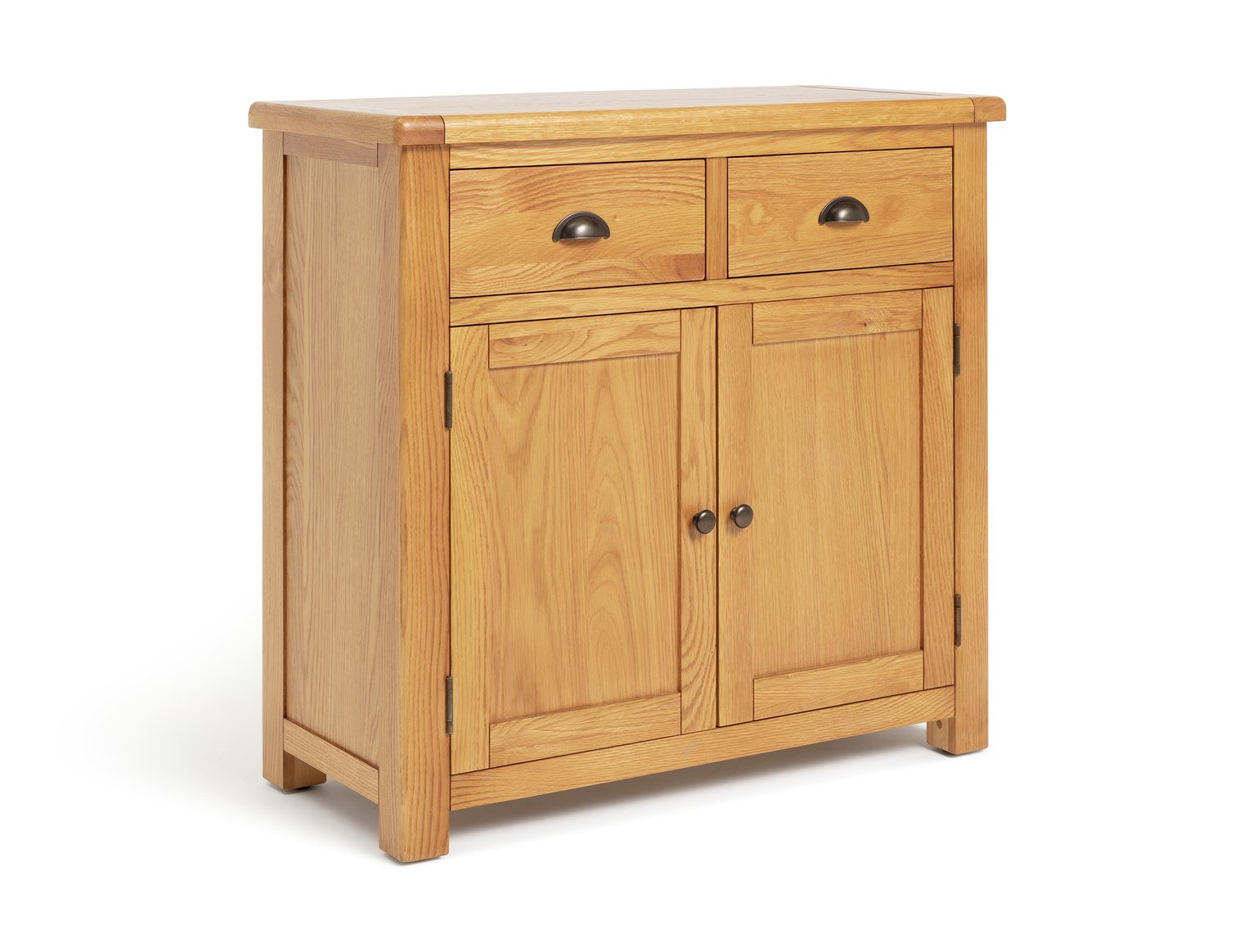 Argos Home Kent Small Solid Oak & Oak Veneer Sideboard