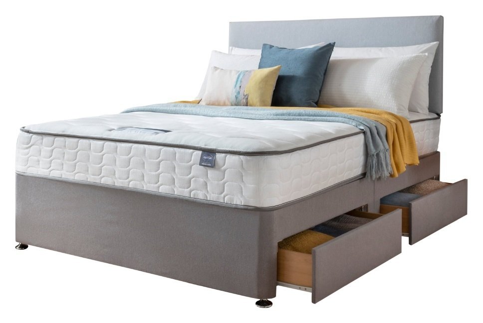 Silentnight Middleton 800 PKT Comfort 4DRW Grey King Size Review