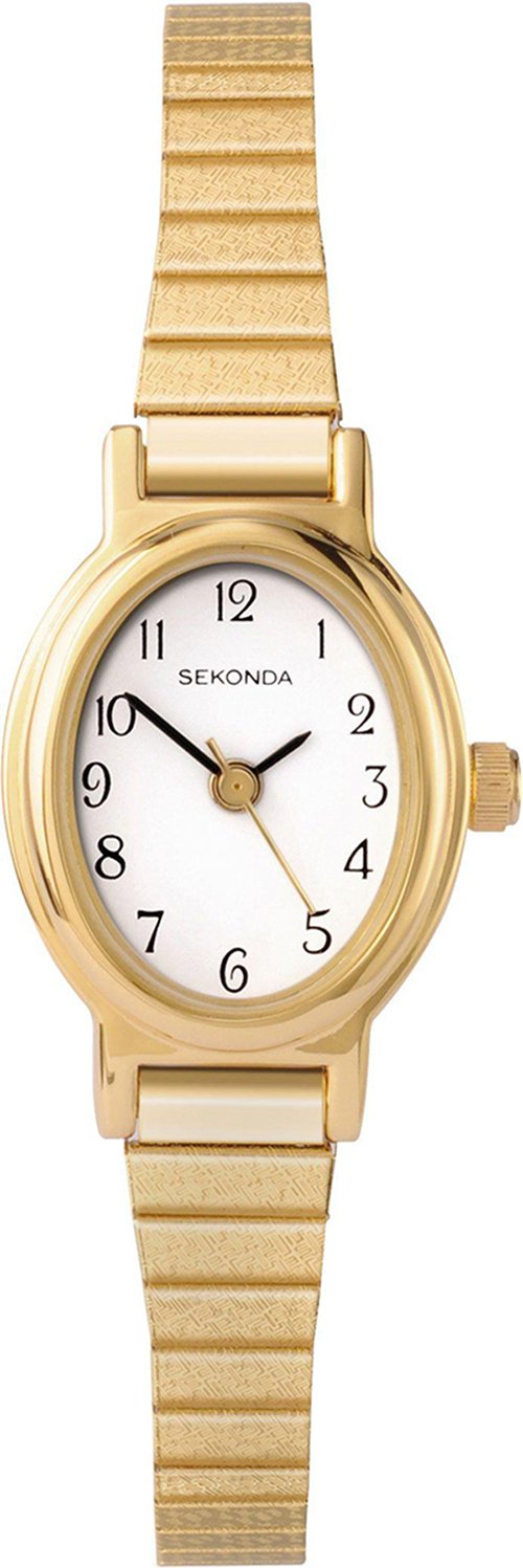 Sekonda Ladies Gold Stainless Steel Expander Bracelet Watch
