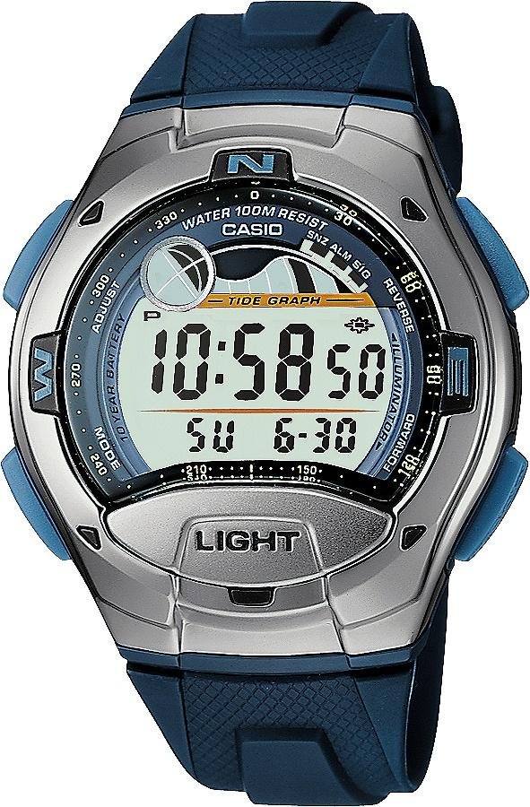 Casio Men's Blue Resin Strap Sports Graph Watch