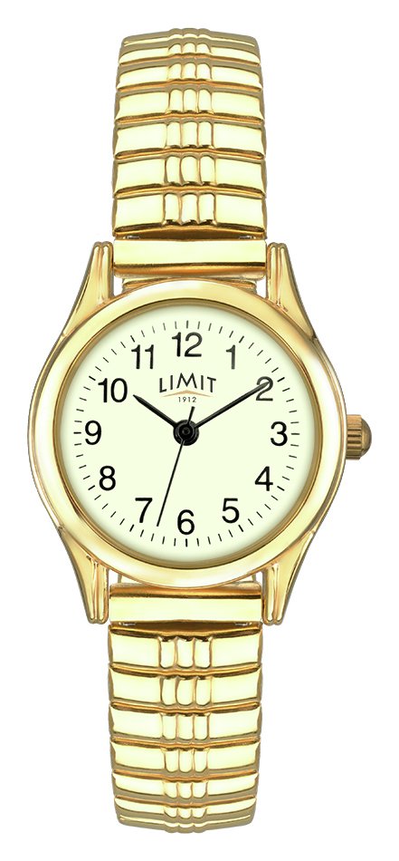 Limit Ladies Gold Plated Glow Dial Expander