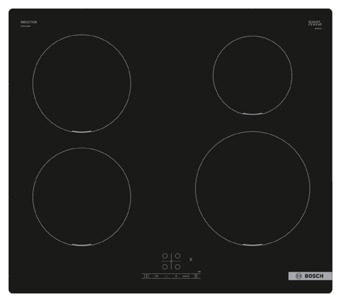 Bosch Serie 4 PUE611BB5B Induction Hob - Black