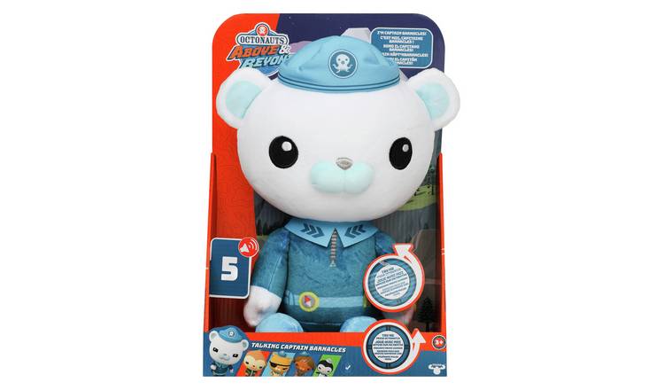 Buy Octonauts S1 Barnacles Talking Plush | Teddy bears and soft toys | Argos