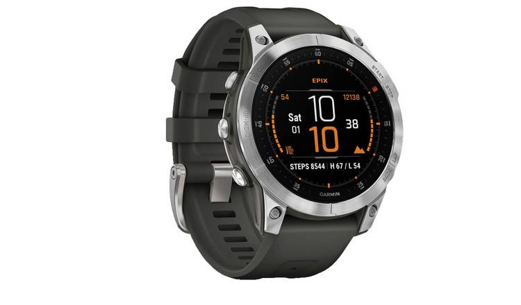 Buy Garmin Epix 2 Silicone Strap Smart Watch Slate Argos