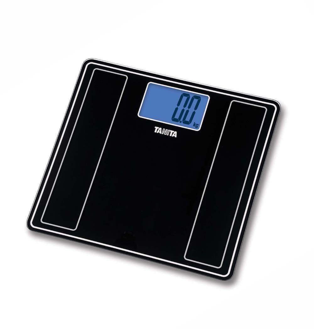 Tanita Glass Digital Bathroom Scale - Black