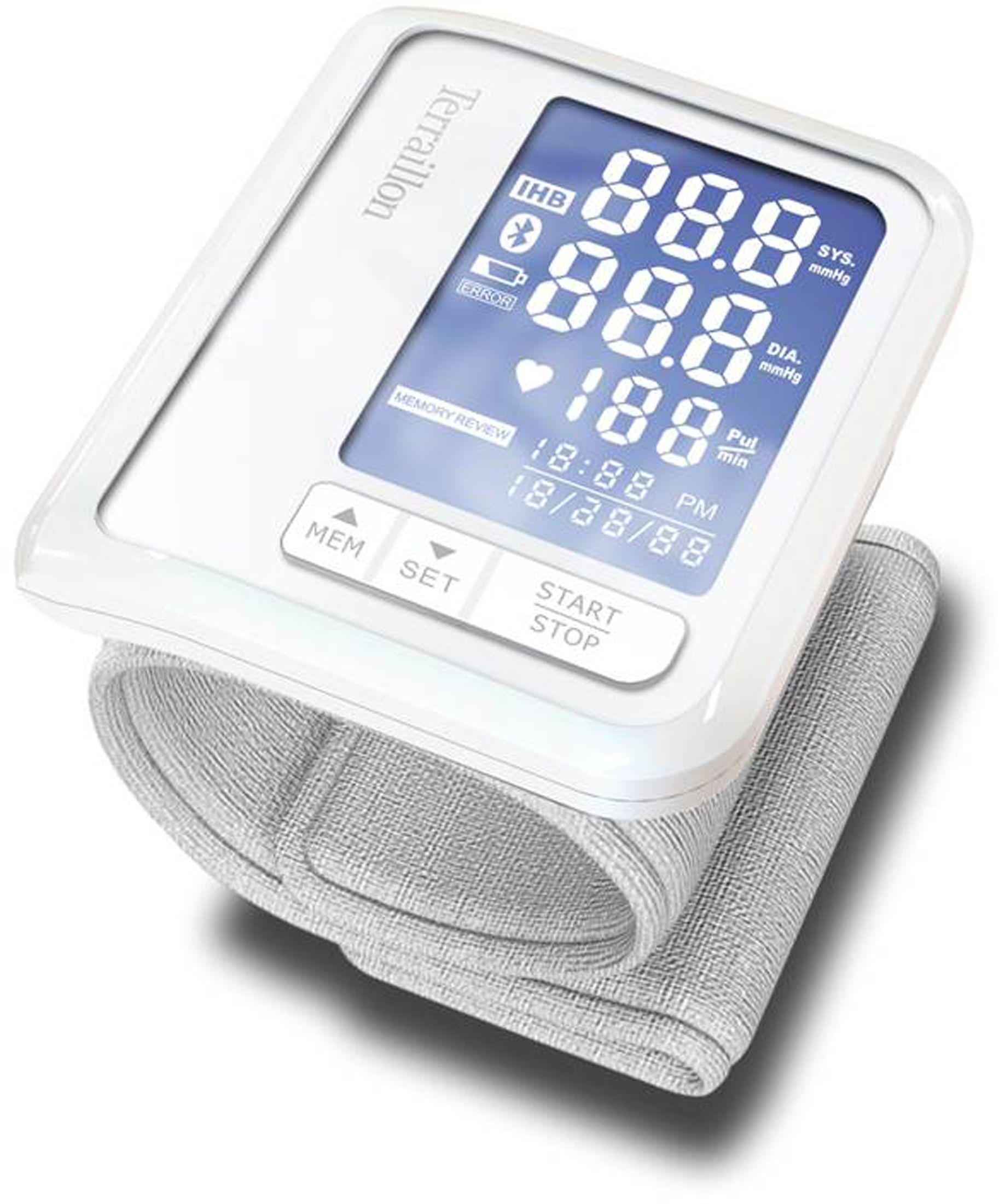 Tensio Wrist Blood Pressure and Heart Rate Monitor
