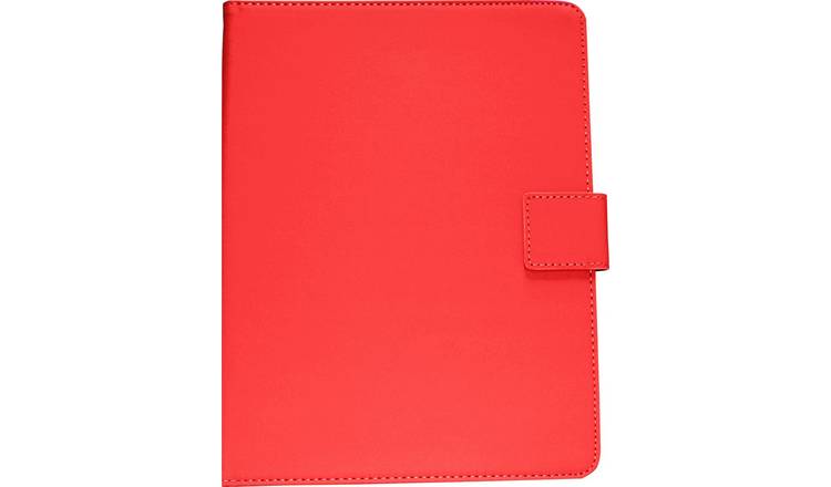 Buy Universal 9/10 Inch Leather Effect Tablet Case - Red | iPad and