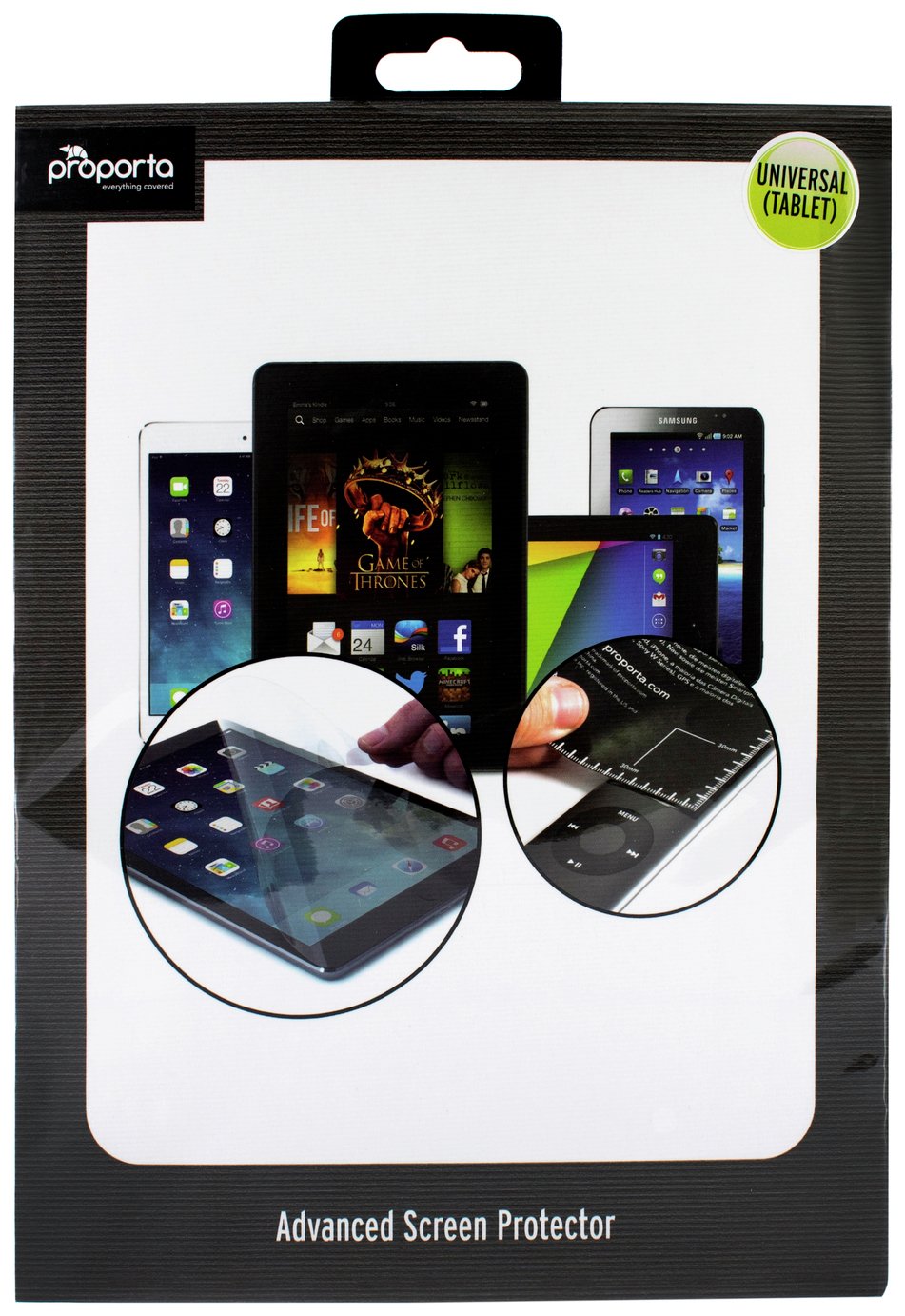 Universal Cut-to-Size Tablet Screen Protector