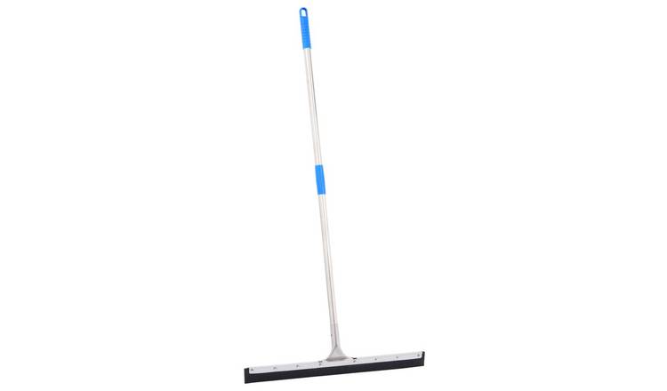 Walplus Steel Floor Squeegee and Rubber - Silver - 55 x 122.5 cm