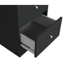 Buy Argos Home Malibu 3 Drawer Office Desk - Black | Desks | Argos