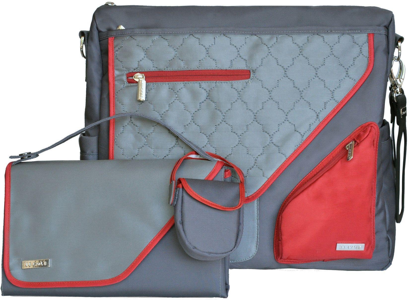 JJ Cole Metra Changing Bag - Crimson Arbor