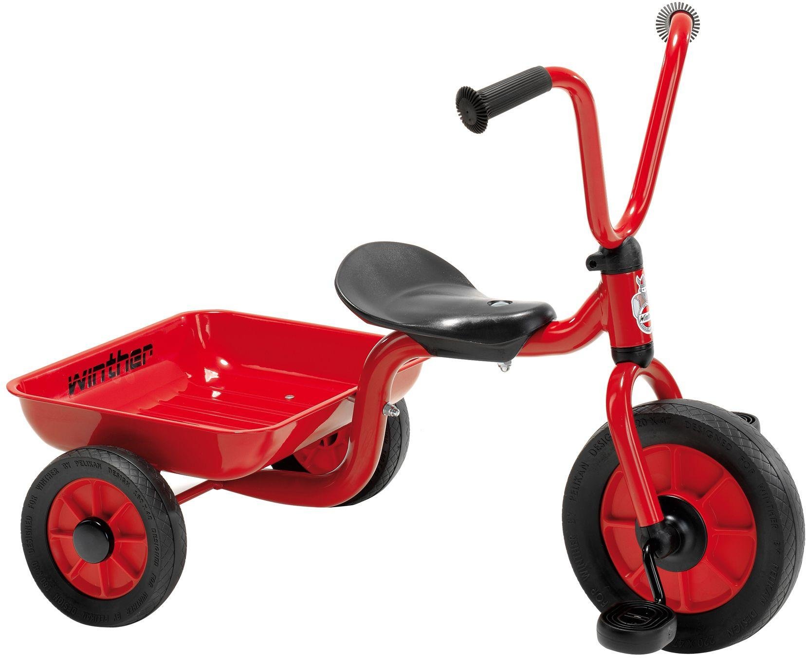 Winther Mini Viking Tricycle With Tray Red. Winther Mini Viking Tricycle With Tray Red.