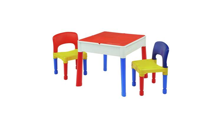 Liberty Kids Construction Multi-Purpose Table & 2 Chairs
