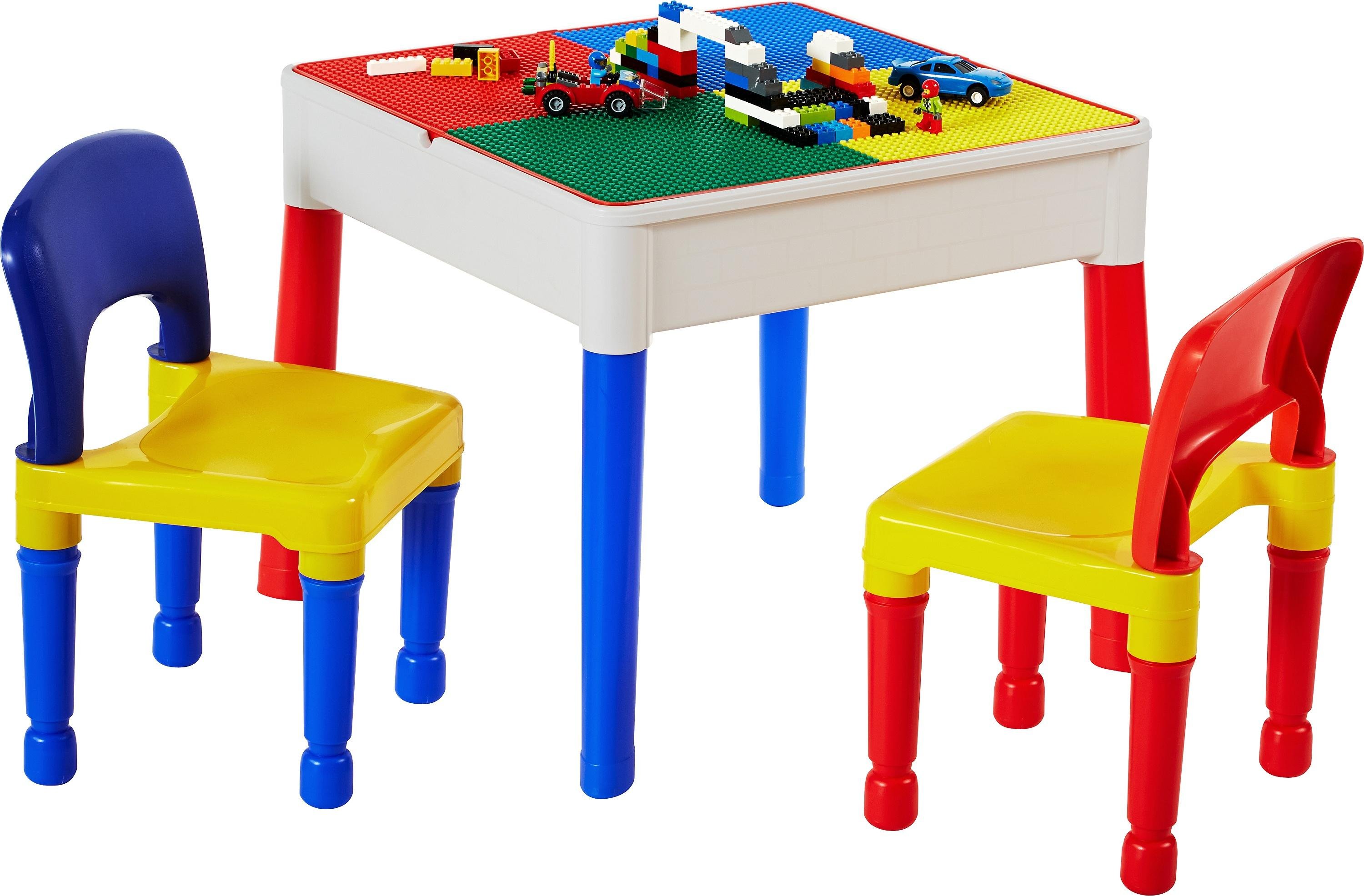 kids lego table and chairs