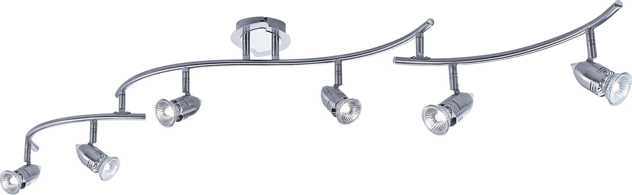 Argos Home Norton 6 Light Folding Ceiling Bar - Chrome