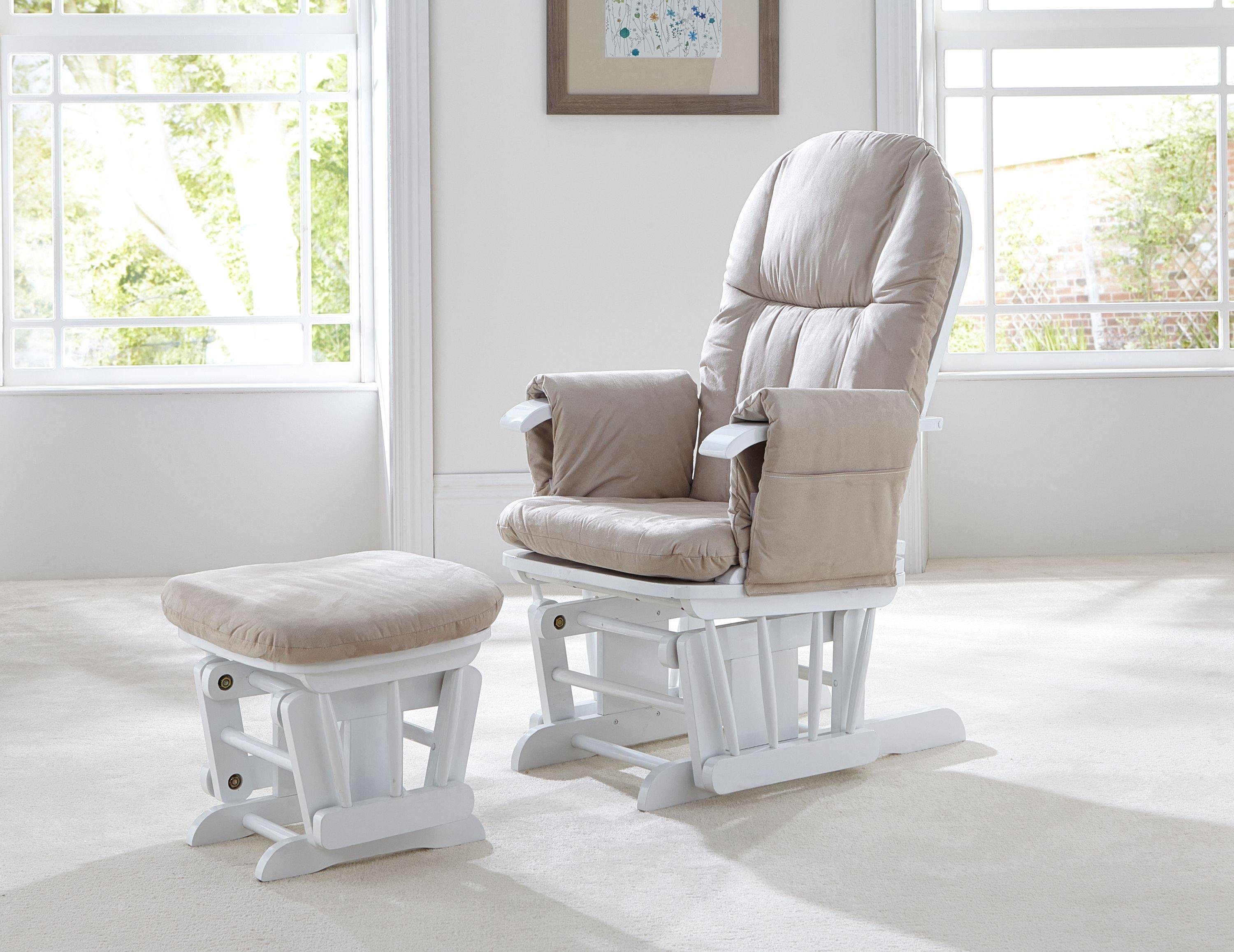 Tutti Bambini GC35 Glider Chair - White.