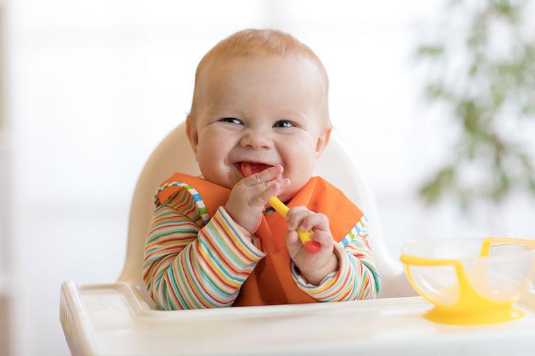 Baby weaning.