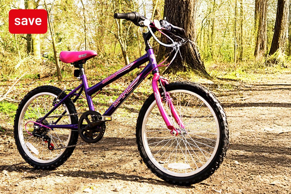 Save 20% on selected outdoor toys using code PLAY20. Includes bikes, trikes, trampolines and more!