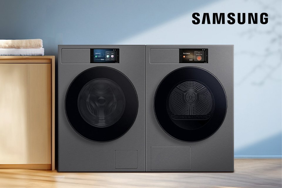 Samsung. Samsung washing machines are designed to take a load off your mind, helping you to save energy.