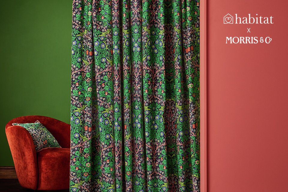 Fall into favour. Fearlessly bold. Impossible to ignore. Our latest Morris & Co. collab is here.