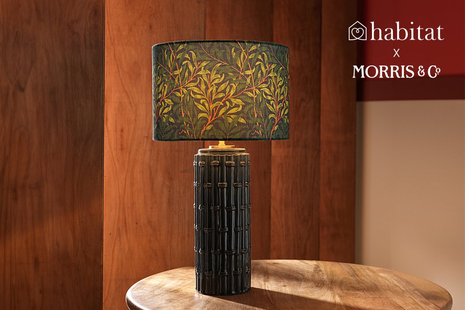 Timeless to the max. Fearlessly bold. Impossible to ignore. Our latest Morris & Co. collab is here.