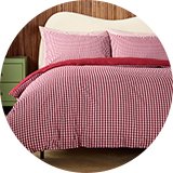 Habitat blue botanical bedding set.