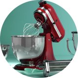 Stand mixer.
