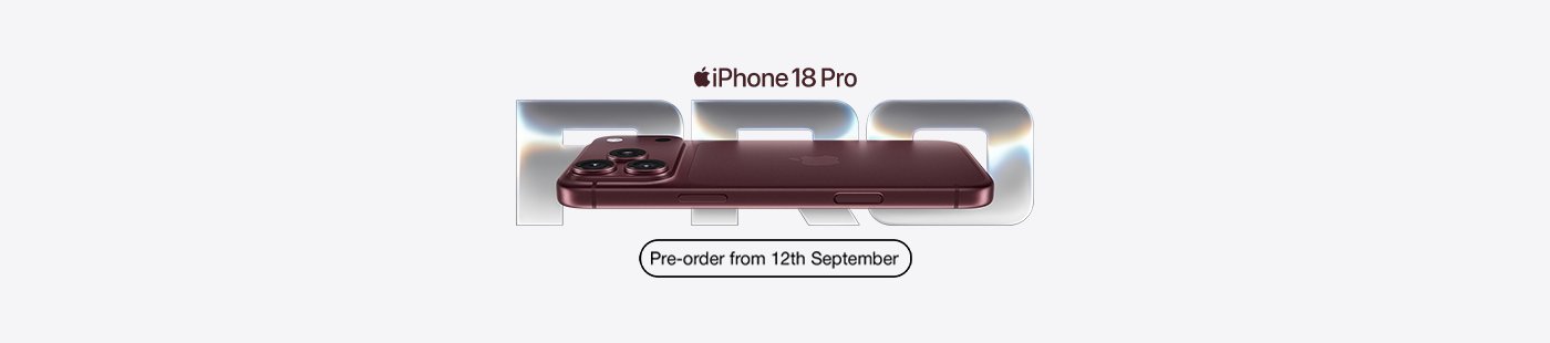 Apple. iPhone 18 Pro. Pre-order from 12th September.