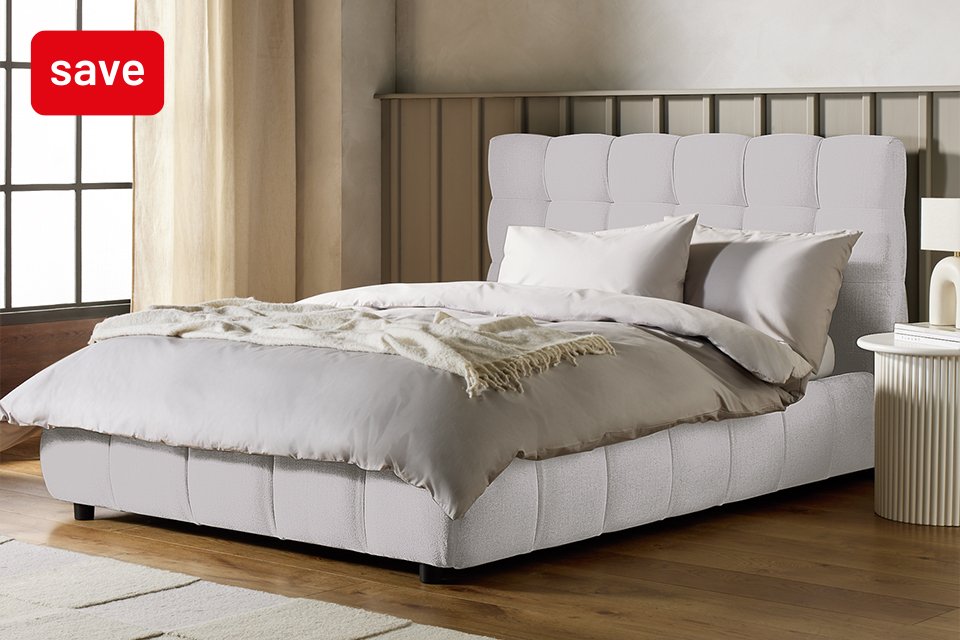 Save up to 1/3 on selected bedroom furniture. Includes bed frames, day beds and more.