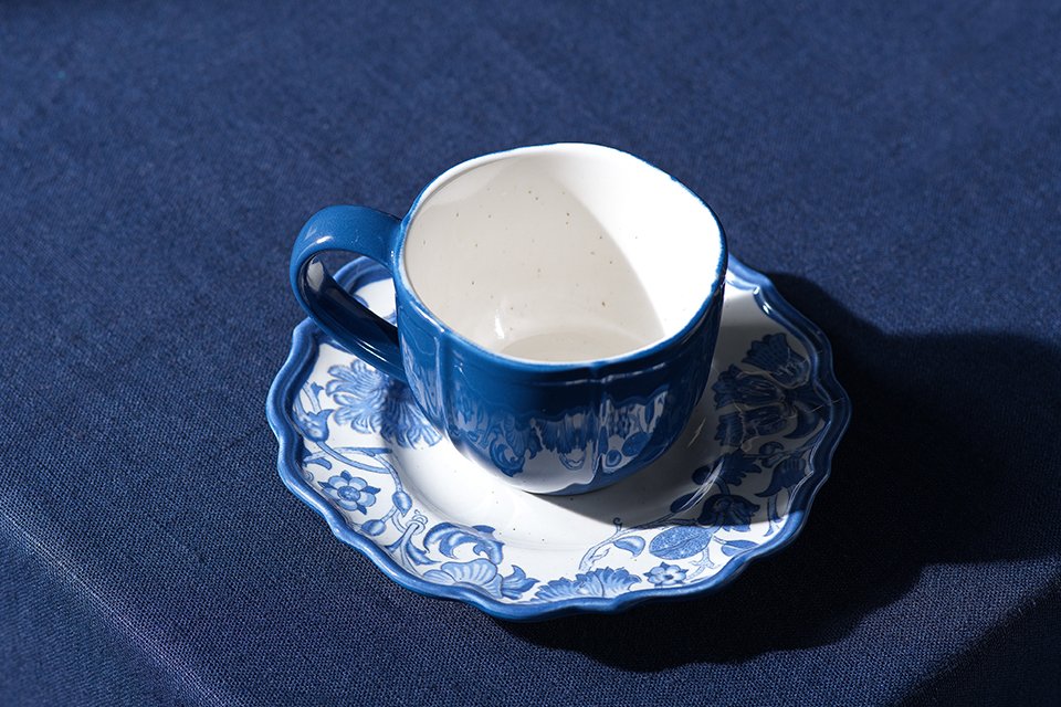 Morris and co tea cup and saucer.