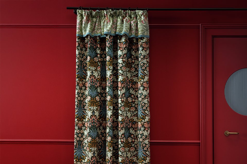 Morris and co. curtain.
