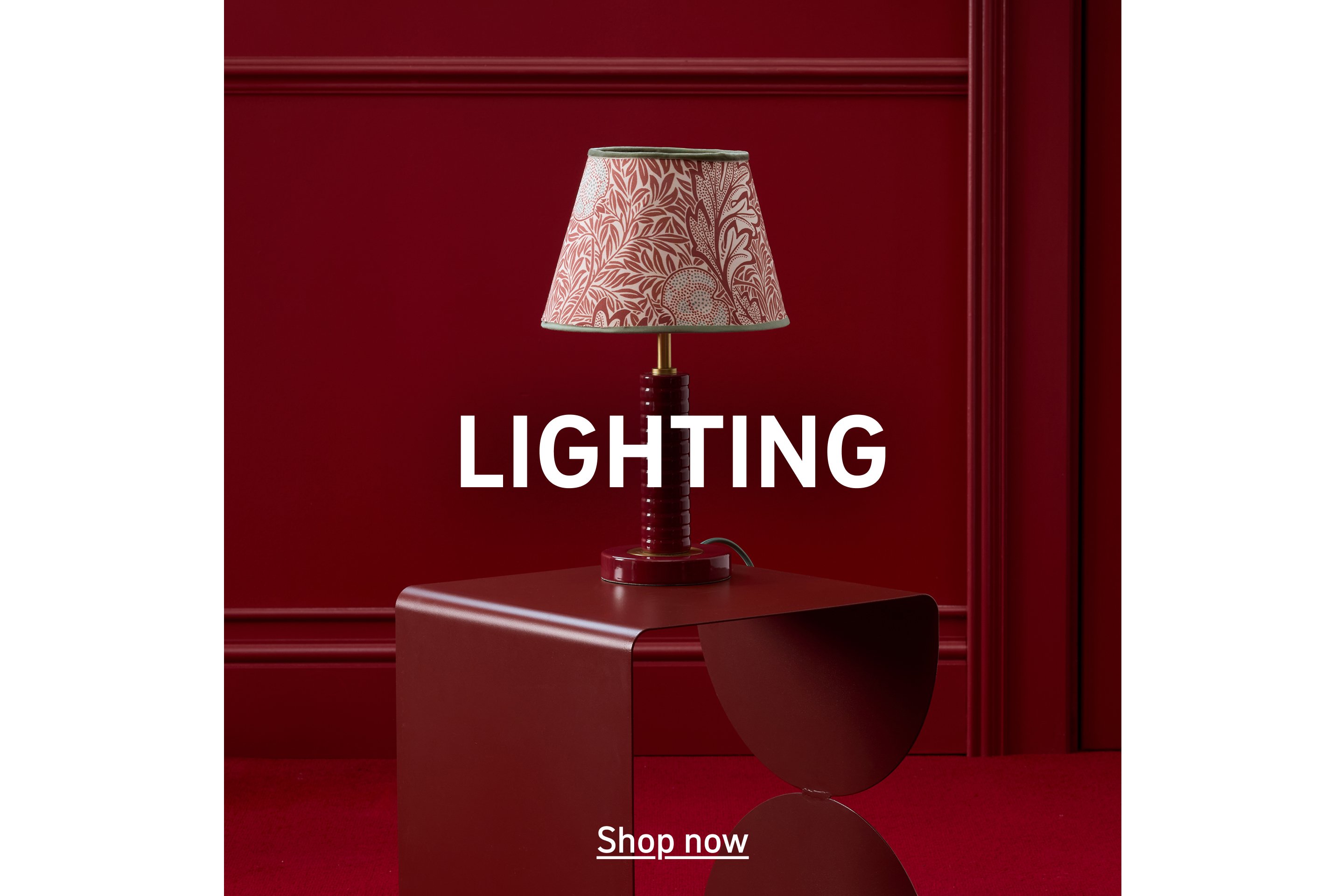 Lighting. Shop now.