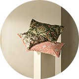 Habitat morris collection soft furnishings.