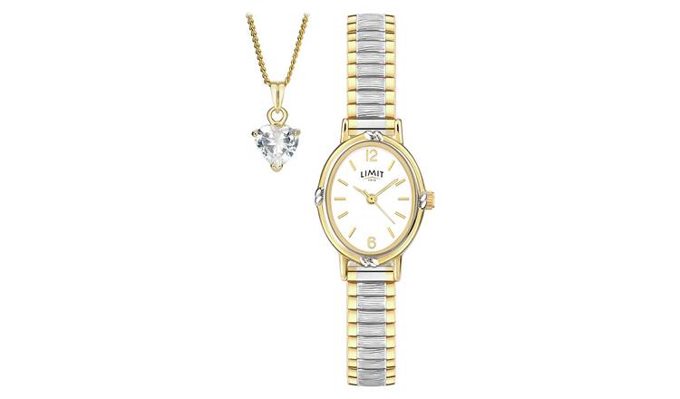 Buy Limit Ladies Special Mum Necklace and Watch Set Argos