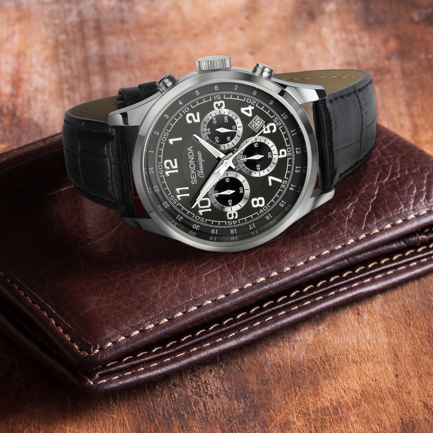 Orologio Uomo EBERHARD Traversetolo - Quadrante Blu Notte - 21116 CP