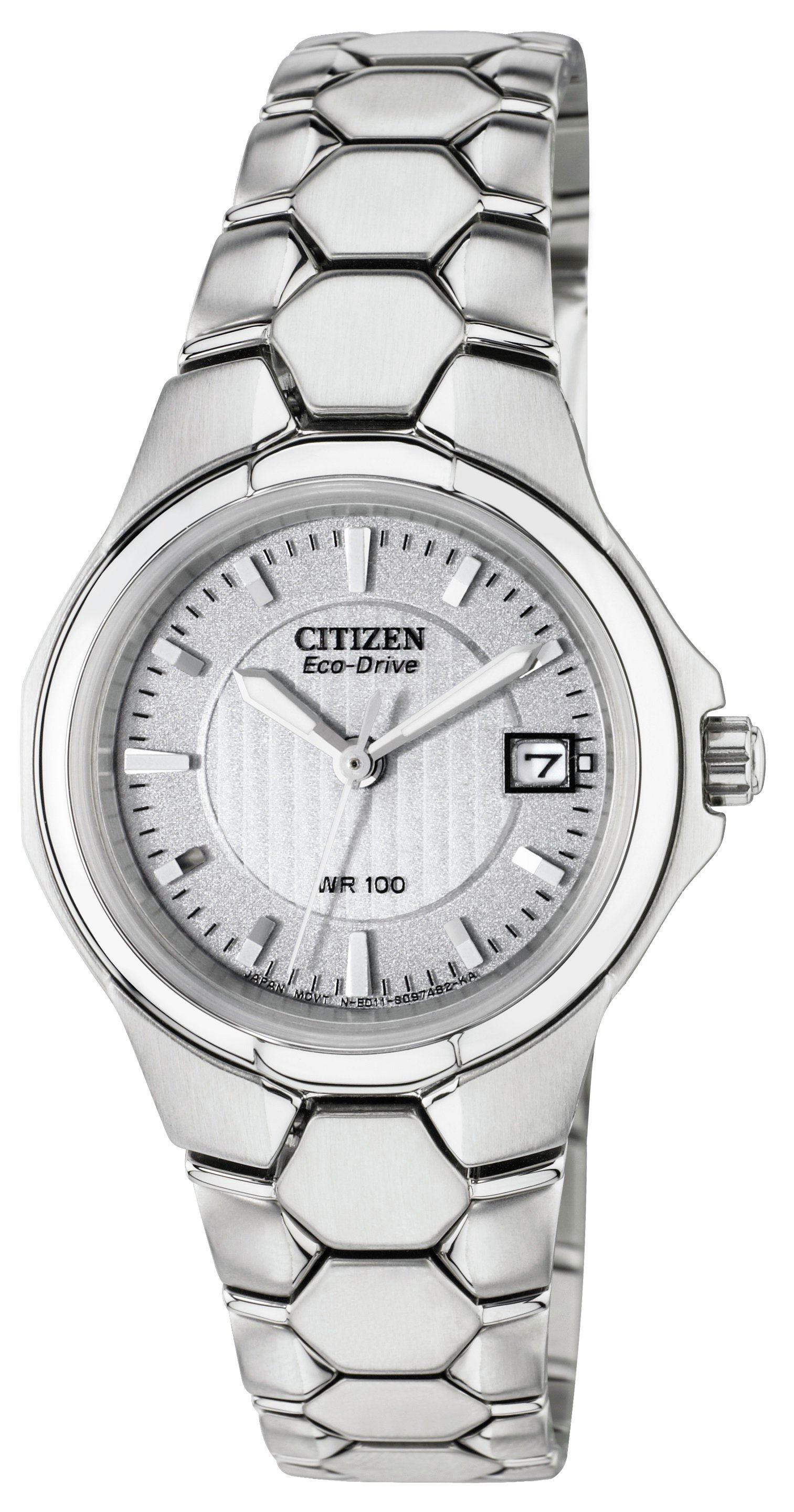 Citizen Ladies Eco-Drive Silver Tone Bracelet Watch