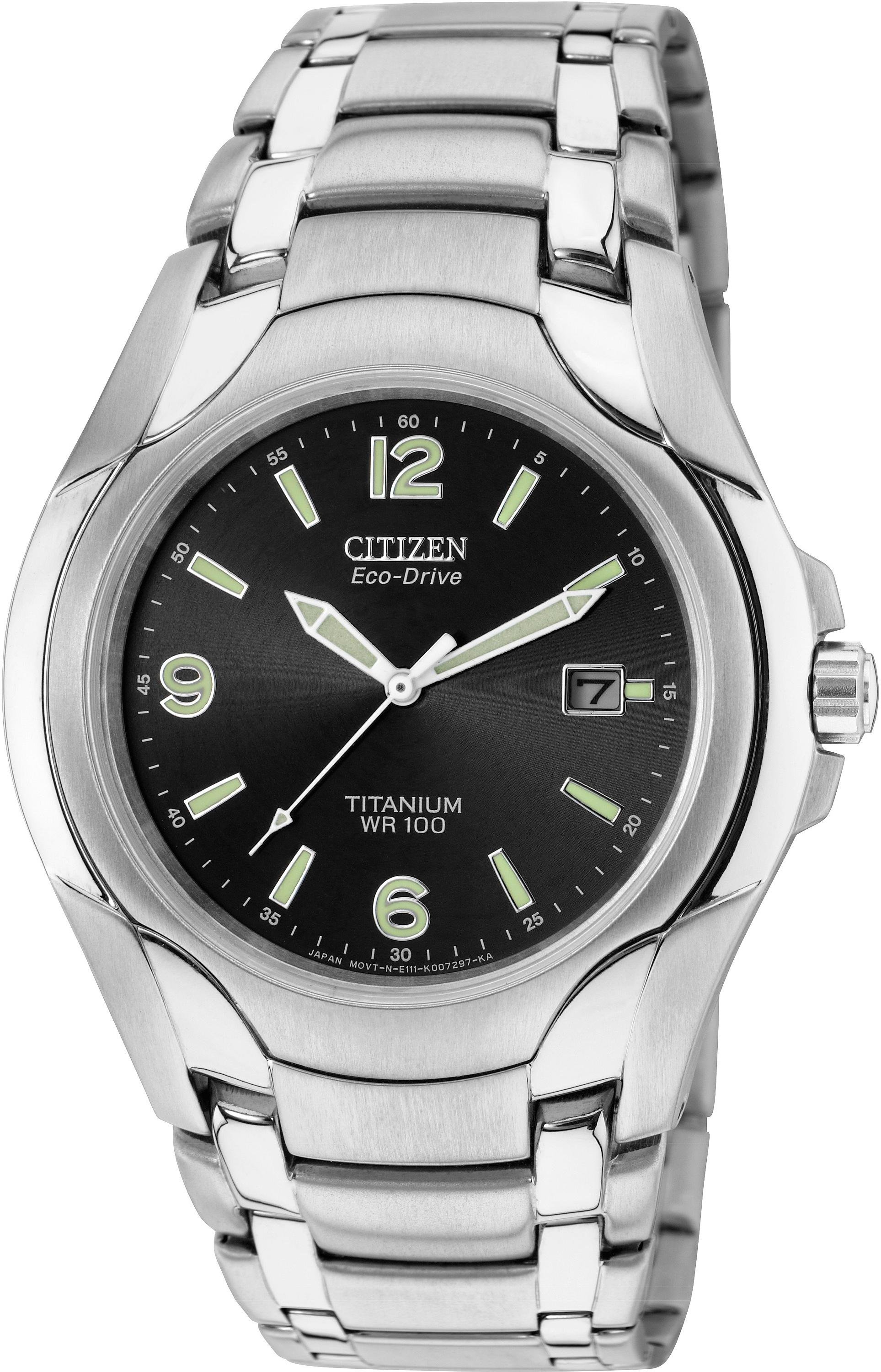 Citizen Eco Drive Men s Silver Titanium Bracelet Watch 2838816 Argos Price Tracker pricehistory