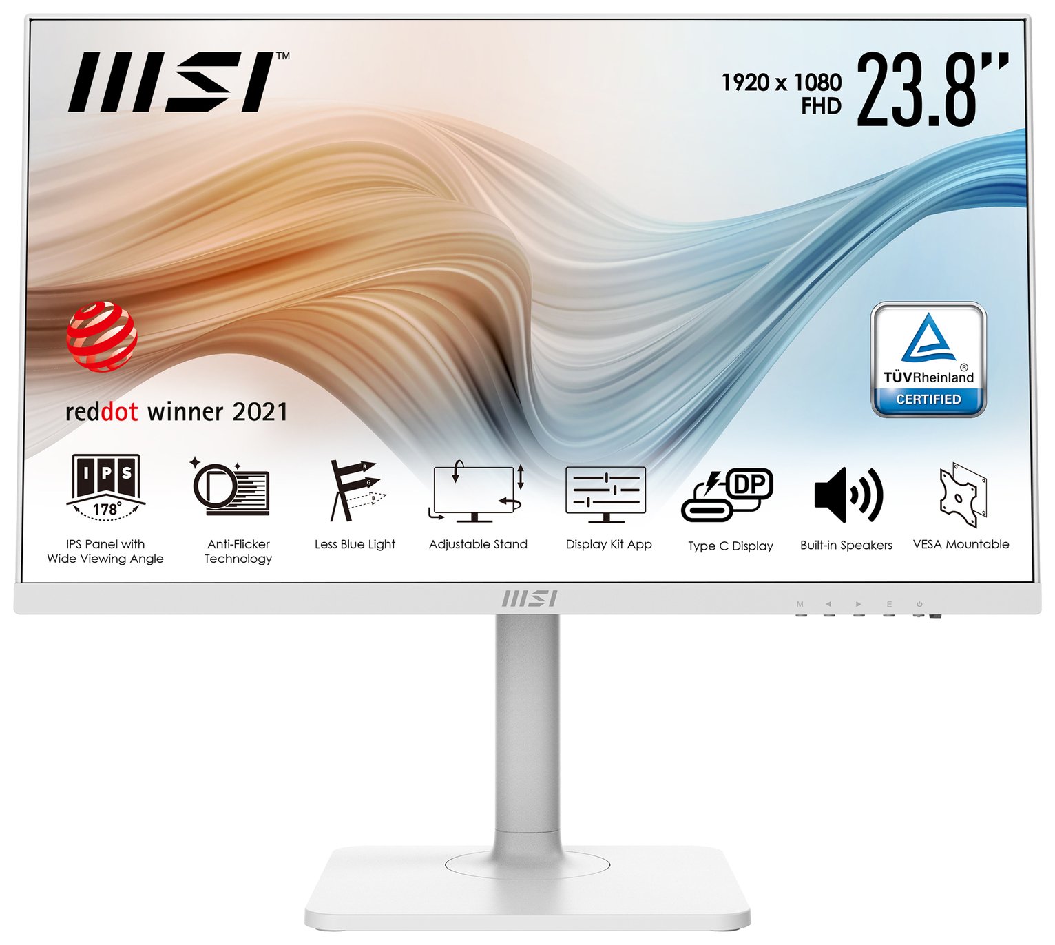 MSI Modern MD241PW 24 Inch 75Hz IPS FHD Monitor