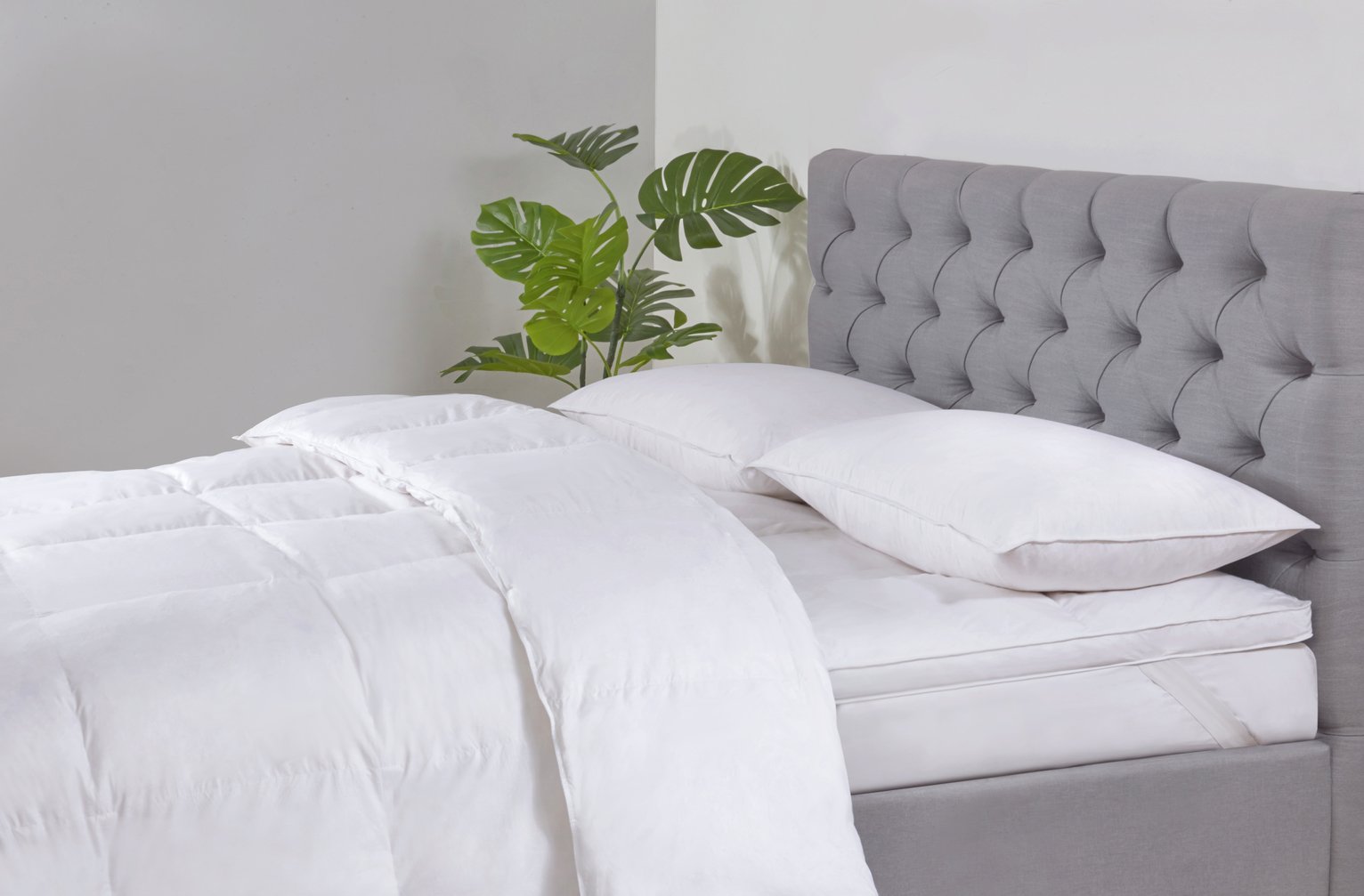 BHS Home Goose Feather & Down 10.5 Tog Duvet - Superking