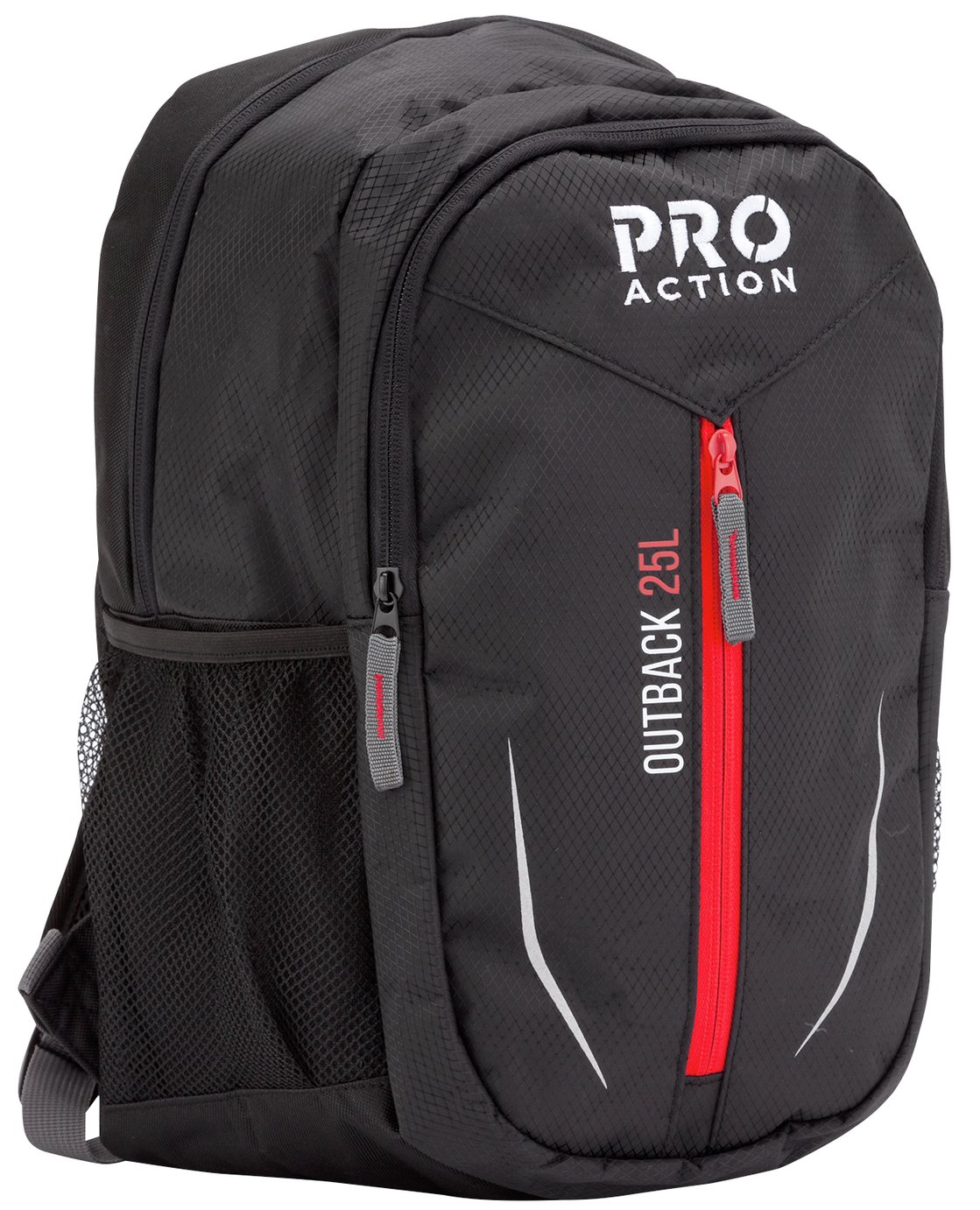 Pro Action Outback 25L Backpack - Black