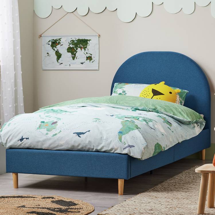 Habitat Olivia Single Bed Frame - Blue 0