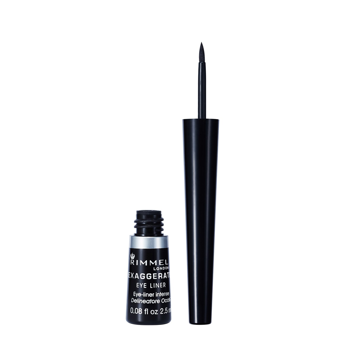 Rimmel Exaggerate Liquid Eyeliner - Black