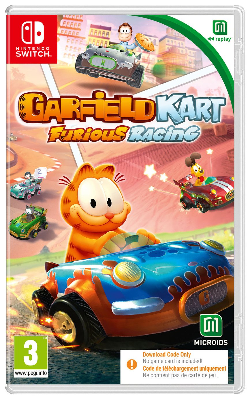Garfield Kart Furious Racing Nintendo Switch Game