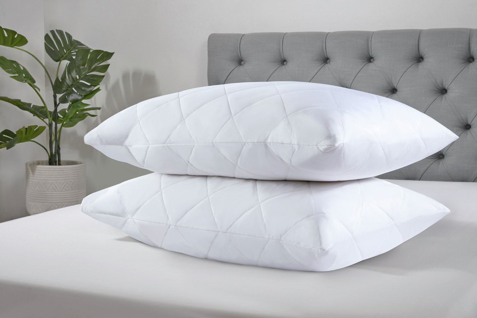 BHS Bamboo Pair of Pillow Protectors
