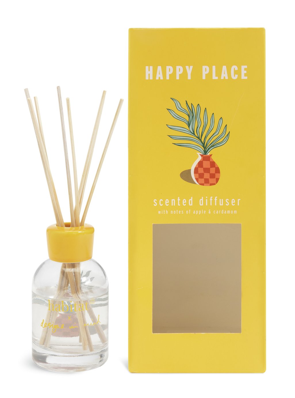 Habitat x Designs in Mind Scented Reed Diffuser -Happy Place